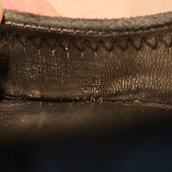 Tory Burch Sally Split Suede Wedge Heels Pumps Size 10.5 - Picture 8 of 8